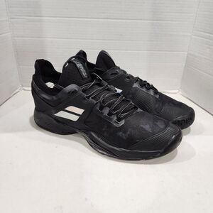 Babolat Propulse Rage All Court Tennis Shoes Mens Size 11.5 Black Michelin